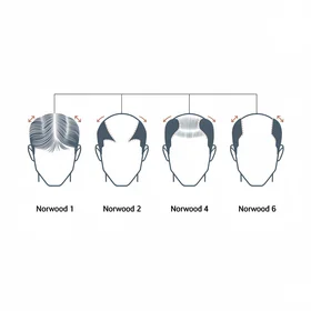Norwood scale progression